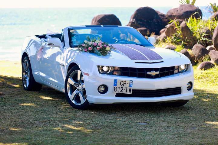 Voiture de luxe pour mariage La Réunion