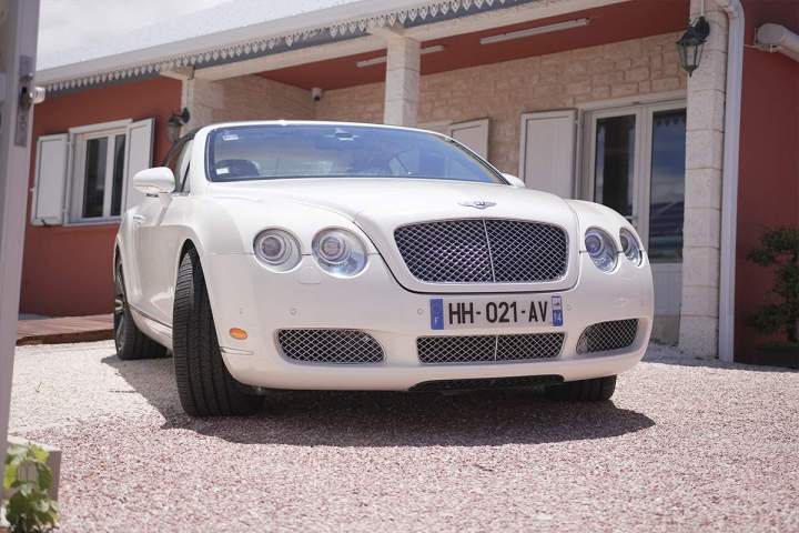 Voiture de luxe pour événement La Réunion
